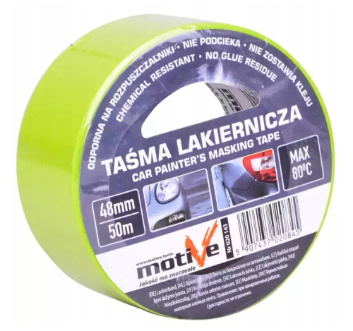 TAŚMA LAKIERNICZA MASKUJĄCA 48MM X 50MB 020143 MOTIVE