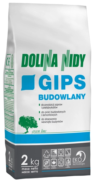 GIPS BUDOWLANY 2KG DOLINA NIDY
