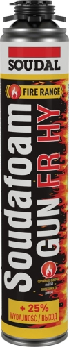 PIANKA MONTAŻOWA OGNIOOCHRONNA PISTOLETOWA 750ML SOUDAL