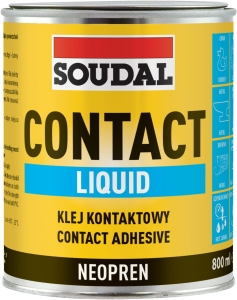KLEJ KONTAKTOWY CONTACT LIQUID 800ML SOUDAL