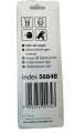 NÓŻ DO TAPET 18MM METALOWY GUMOWANY 5684B SOLID