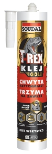 T-REX GOLD KLEJ MONTAŻOWY SUPERMOCNY HYBRYDOWY 290ML SOUDAL