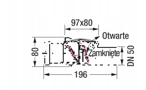 ZAWÓR PRZECIWZALEWOWY STAUFIX DN 50 KESSEL