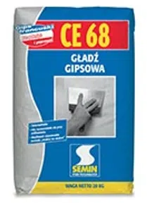 GŁADŹ SZPACHLOWA CE68 20KG SEMIN