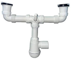 SYFON ZLEWOZMYWAKOWY 2 KOMOROWY FI 40 AKCES