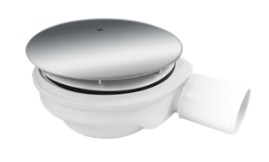 SYFON BRODZIKOWY SPEED2, FI 90MM,  WYS. 50MM, 42L/MIN, CZYSZCZ. Z GÓRY STAL NIERDZEWNA