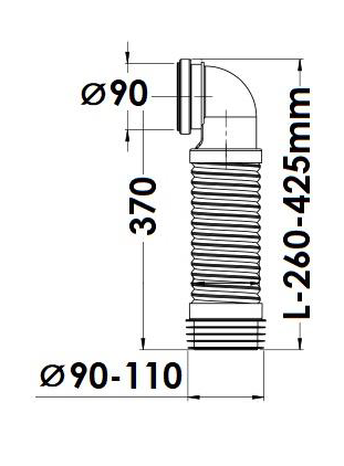 KOLANO ODPŁYWOWE ELASTYCZNE FI 90 11090° DO STELAŻA PODTYNKOWEGO-2.png