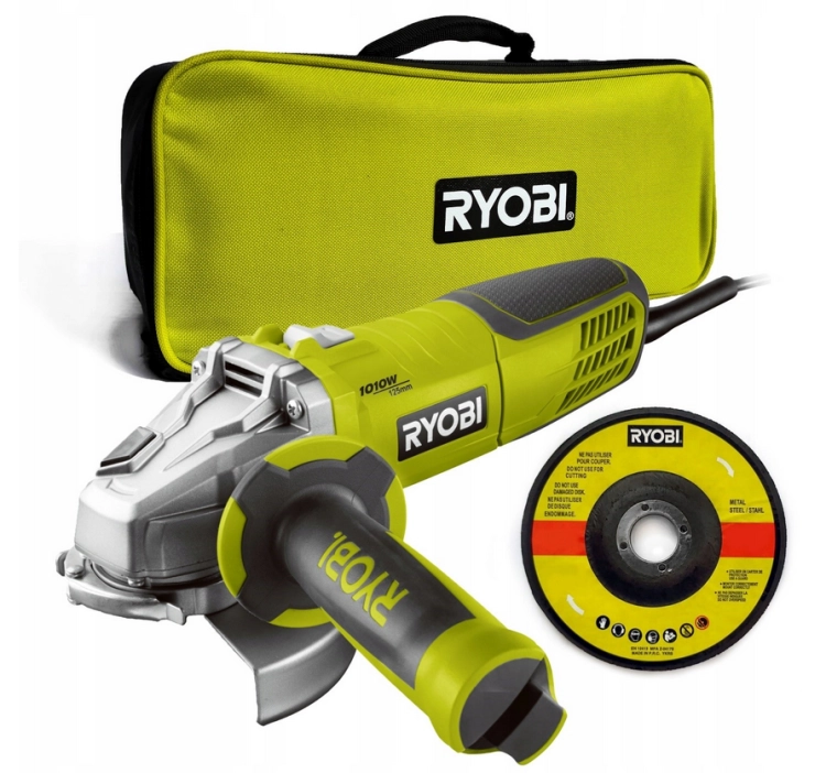 SZLIFIERKA KĄTOWA RAG1010-125SF 125MM 1010W RYOBI