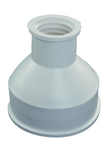 LEJEK SEDESOWY DO DOLNOPŁUKA FI40MM SAMOZACISKOWY BIAŁY