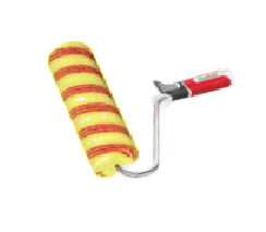 WAŁEK POLIAMID PIASKOWY Z RĄCZKĄ  25CM COLOR EXPERT