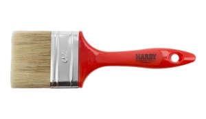 PĘDZEL PŁASKI PLASTIKOWA RĄCZKA 50MM HARDY     