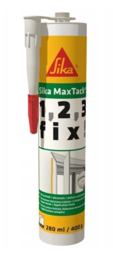 KLEJ MONTAŻOWY MAX TACK BIAŁY 300ML SIKA