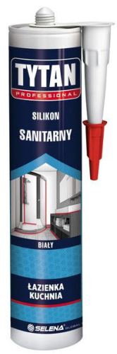 TYTAN SILIKON SANITARNY BIAŁY 280ML