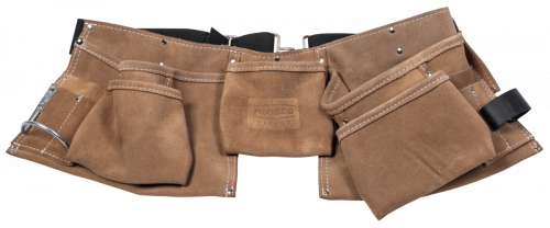 PAS NARZĘDZIOWY 10 KIESZENI SKÓRA MN-03-218 MODECO