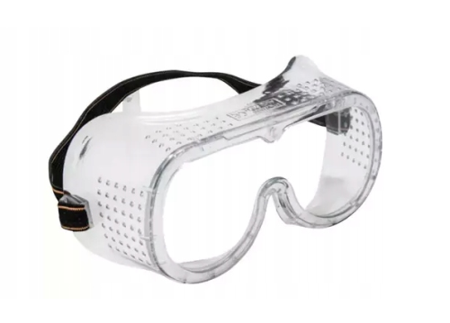 OKULARY GOGLE OCHRONNE BIAŁE BH1055 DEDRA