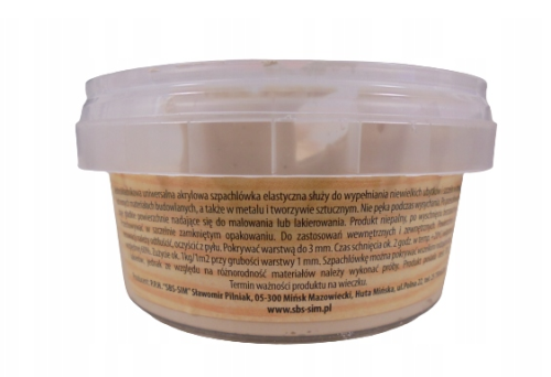 PILMAS SZPACHLÓWKA AKRYLOWA UNIWERSALNA JESION 250G