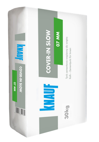 TYNK CEMENTOWO-WAPIENNY COVER IN SLOW 0,7MM 30KG KNAUF