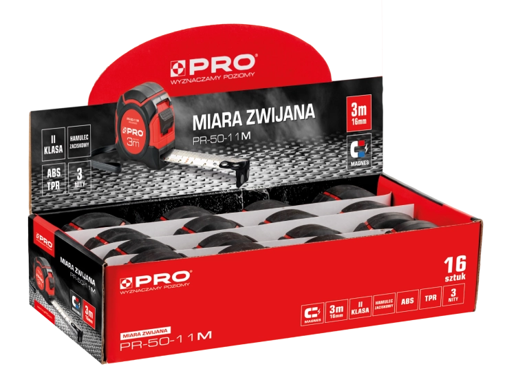 MIARA ZWIJANA 3MBX16MM PRO-MZ223 PRO