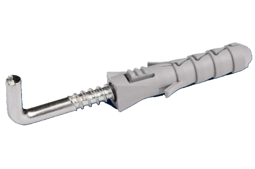 FIX KOŁEK ROZPOROWY 12X60MM Z HAKIEM KĄTOWYM 50SZT FIX-12K RAWLPLUG