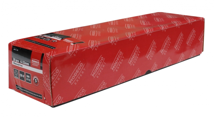 MODECO KOMPLET KLUCZY PŁASKO OCZKOWYCH 20SZT 6-32MM MN-51-250