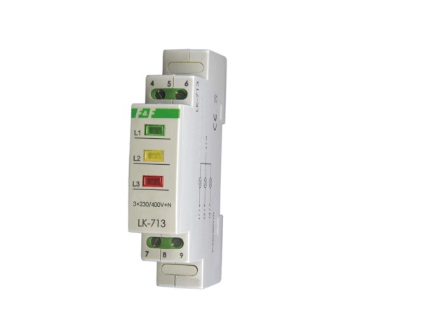 F&F LAMPKA SYGNALIZACYJNA ZASILANIA LK-713K