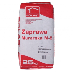 ZAPRAWA MURARSKA M-5 25KG ROLAS