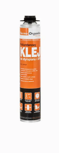 TERMOORGANIKA KLEJ POLIURETANOWY DO STYROPIANU TO-KPS 750ML