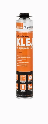 TERMOORGANIKA KLEJ POLIURETANOWY DO STYROPIANU TO-KPS 750ML