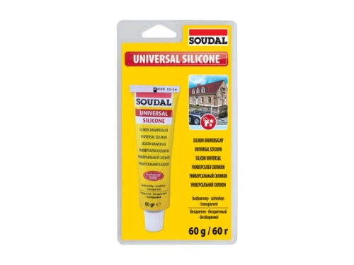 SOUDAL SILIKON UNIWERSALNY BIAŁY 60G TUBKA