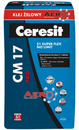 ZAPRAWA KLEJOWA CM17 ELASTYCZNA 25KG CERESIT
