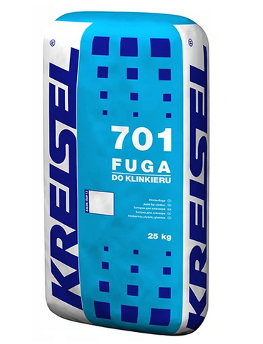 FUGA DO KLINKIERU 701 SZARA 25KG KREISEL