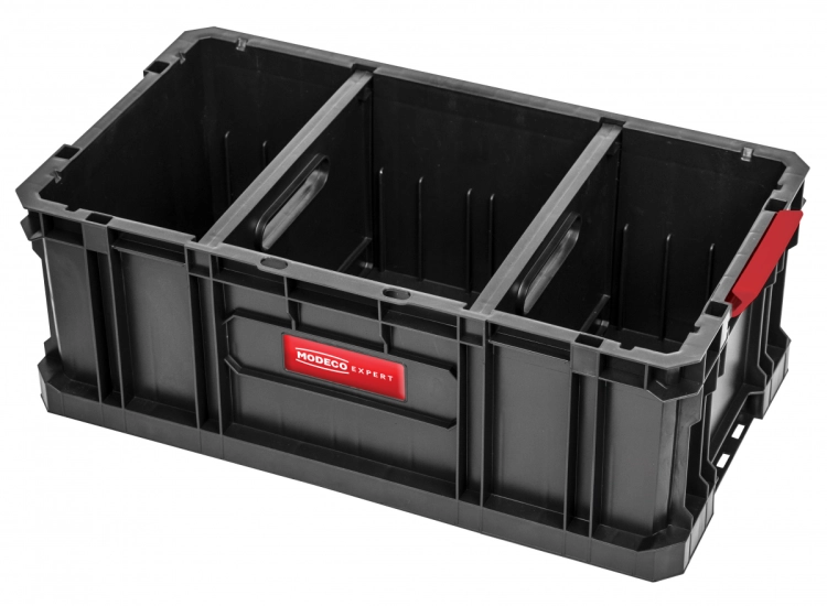 OTWARTA SKRZYNKA MULTI STORAGE SYSTEM 26L 2 REGULOWANE PRZEGRODY MN-03-174 MODECO EXPERT