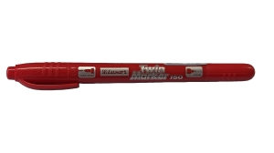 MARKER LUXOR BUDOWLANY 150 DWUSTRONNY CZERWONY