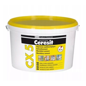 CX5 ZAPRAWA SZYBKOWIĄZĄCA 5KG CERESIT WIADERKO