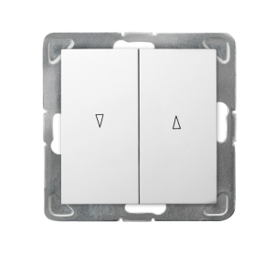 IMPRESJA ŁĄCZNIK ŻALUZJOWY BEZ RAMKI BIAŁY ŁP-7Y/m/00 OSPEL