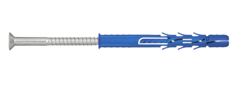 KOŁEK RAMOWY Z OCYNKOWANYM WKRĘTEMZ ŁBEM STOŻKOWYM R-FF1 8x80MM 50SZT. RAWLPLUG