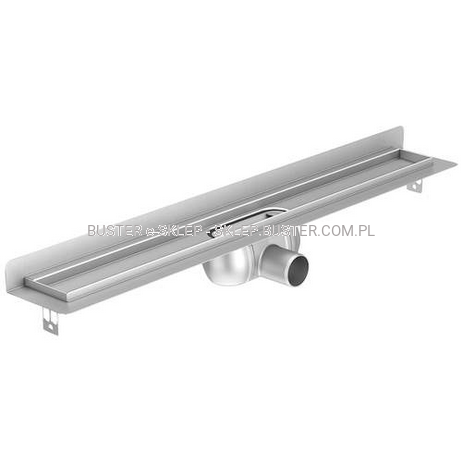 ACO SHOWERDRAIN C KANAŁ 69MM (BEZ RUSZTU) Z KOŁNIERZEM PRZYŚCIENNYM  1185MM  9010.88.34
