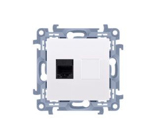 SIMON10 GNIAZDO KOMPUTEROWE POJEDYNCZE RJ45