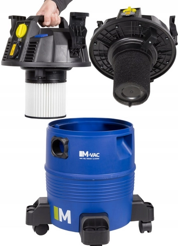 ODKURZACZ PRZEMYSŁOWY M-VAC 35L  1400W