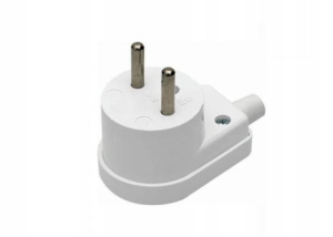 WTYCZKA OKRAGŁA KĄTOWA BEZ UZIEMIENIA 16A 230V WK-B/16 POLMARK