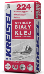KREISEL 224 STYRLEP ZAPRAWA DO SIATKI I STYROPIANU BIAŁA  25KG