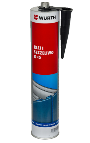 WURTH KLEJ I SZCZELIWO K+D GRAFIT 300ML
