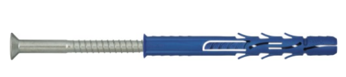 KOŁEK RAMOWY Z OCYNKOWANYM WKRĘTEMZ ŁBEM STOŻKOWYM R-FF1 8x140MM 50SZT. RAWLPLUG