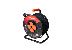 BĘBEN PLASTIKOWY DUŻY IP44 50m 3x1,5mm2 H03VV-F POLMARK