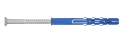KOŁEJ RAMOWY Z OCYNKOWANYM WKRĘTEM Z ŁBEM STOŻKOWYM R-FF1 10x140MM 4SZT. RAWLPLUG