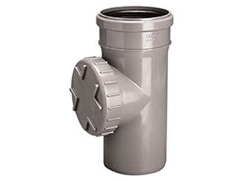 CZYSZCZAK PVC-U 75 POPIELATY HT 3038916 WAVIN