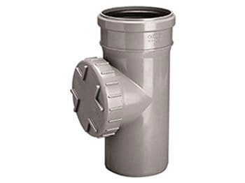 CZYSZCZAK PVC-U 50 POPIELATY HT WAVIN 3038920