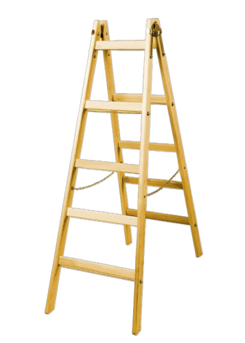 DREWNIANA DRABINA MALARSKA 5-SZCZEBLOWA 39205 ZARGES