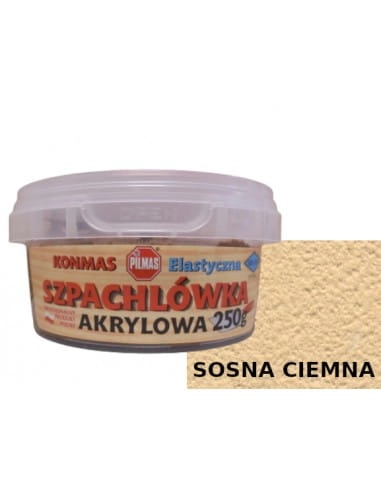 PILMAS SZPACHLÓWKA AKRYLOWA UNIWERSALNA  SOSNA CIEMNA  250G