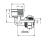 KOLANKO 16mmx3/4" GWINT WEWNĘTRZNY SYSTEM SKRĘCANY IDMAR